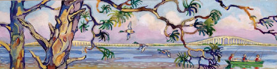 Dauphin Island Bridge by Chris Stebly