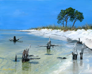 Horn Island Stumps by Bruce Seabolt